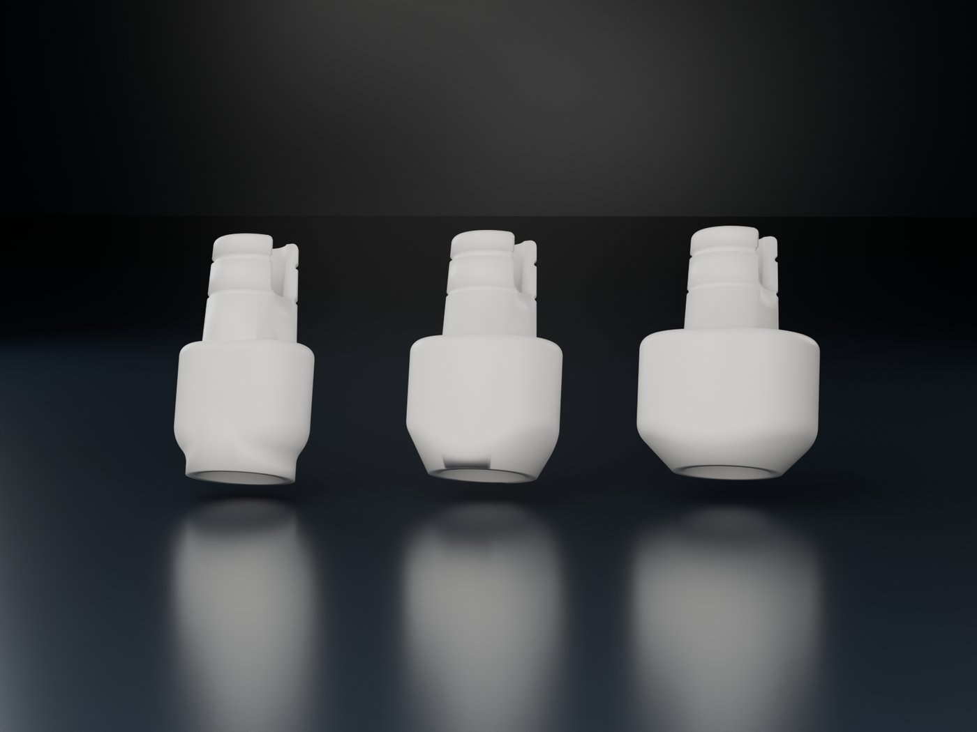 Anterior healers in three sizes