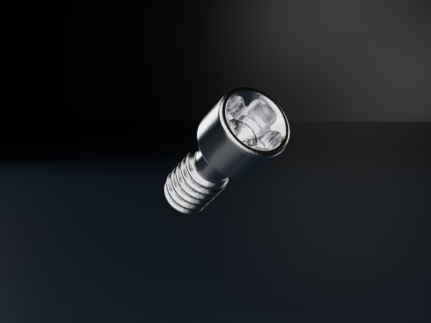 Ti6Al4V retention screw